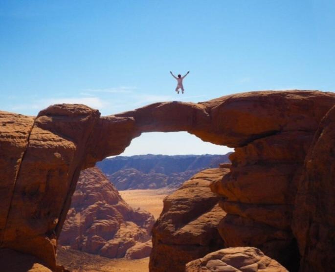 Saleem With Jeep Tour Lejlighed Wadi Rum Eksteriør billede